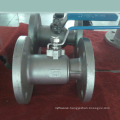 One Piece Ss304 Flanged Ball Valve (Q41F)